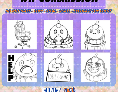 WIP Twtitch Emotes |Commission