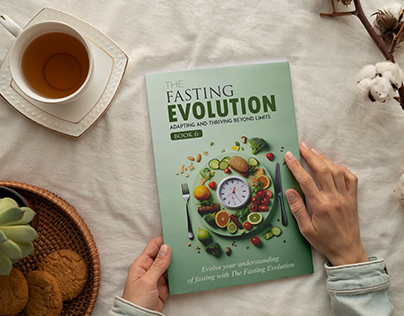 The Fasting Evolution book cover design