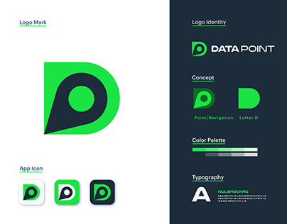 Data Point Logo Design