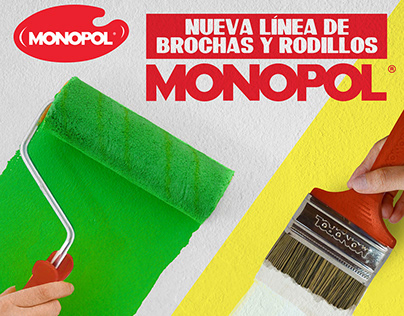 MONOPOL Bolivia Campaña Brochas y Rodillos