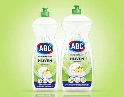 ABC Liquid Laundry Detergent - Label Design