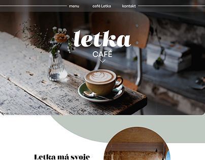 Kavárna Letka - web