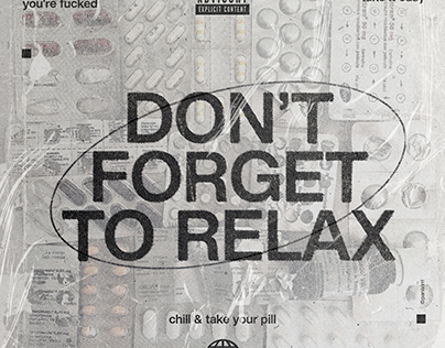 Don't forget to relax - poster
