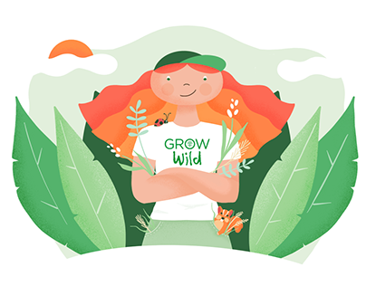 Grow Wild Promotional Illustration
