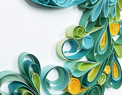 Peacock - Paper Quilling 2020