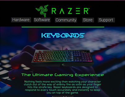 Website Design for Razor