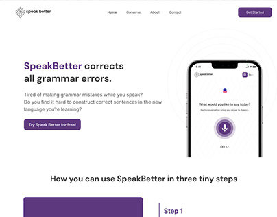 Speak better Ai app