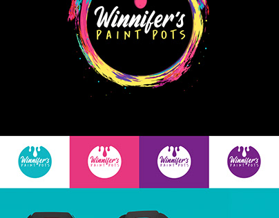 Logo y Packing Winnifer's Paint Pots