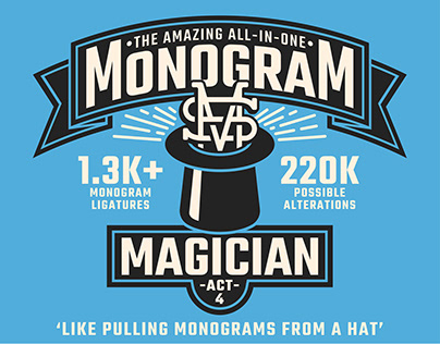 MONOGRAM MAGICIAN ACT 4