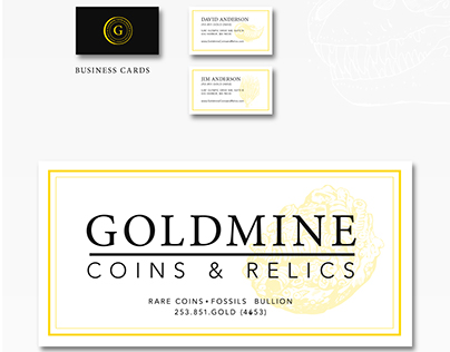 GoldMine Coins & Relics Redesign