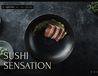 Restaurant webiste design