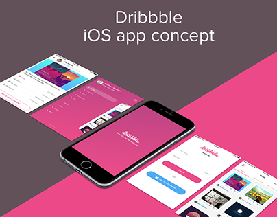 Dribbble iOS Concept