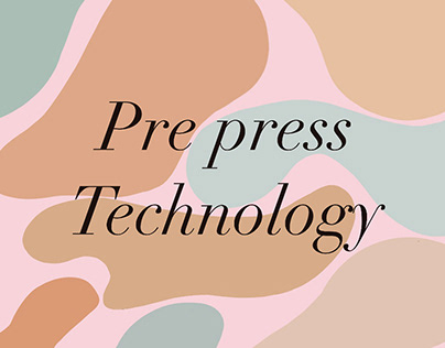 Pre press Technology