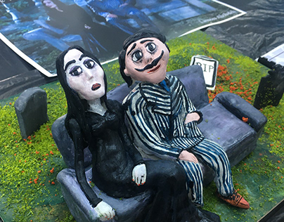 The Addam's Family (Clay Models)
