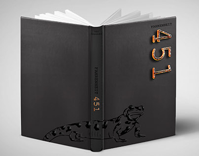 Fahrenheit 451 Book Cover Redesign