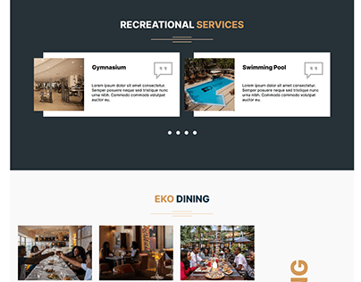 Eko hotel website clone