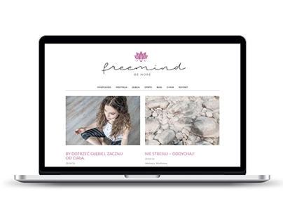 Freemind. BE MORE | Logo & website concept