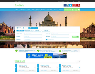 Travel & Booking Website