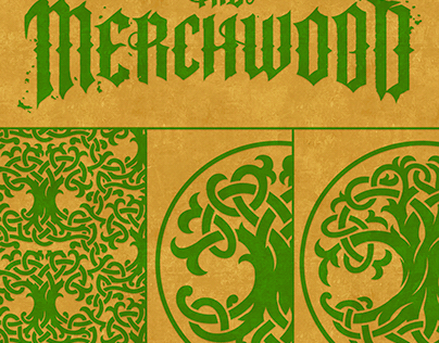 Logo & Seamless Pattern Design for Merchwood