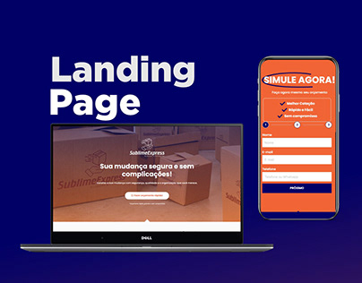 Project thumbnail - Landing Page / Sublime Express