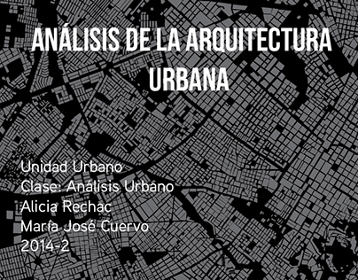Libro Análisis de la Arquitectura Urbana