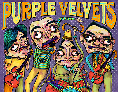 The Purple Velvets Album Cover