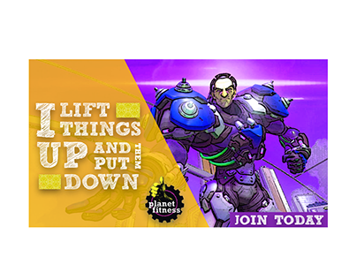 Planet Fitness x Overwatch Promotion