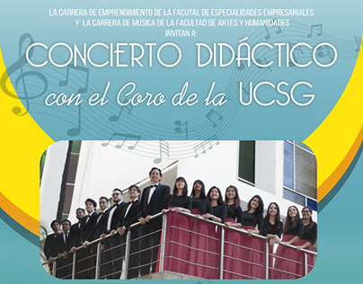 Afiche evento interno UCSG