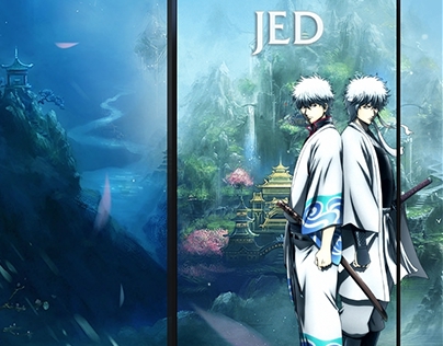 Gintama Themed Artwork for my steam profile.