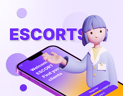 Escort-Find caregivers [UX/UI design]