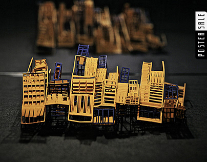 GRAVITY CITY - Art of Paper Cutting & 3D Collage