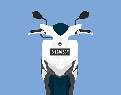 Front Look Soul GT 125 White