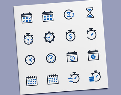 Time Management Icons