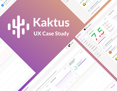 Kaktus UX Case Study