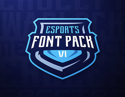 Esports Font Pack Vol. 1 by Dasedesigns