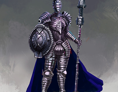 Thunder knight Concept art