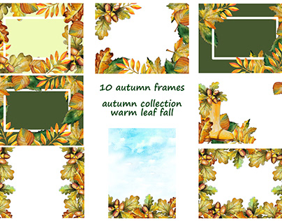 autumn frames, warm fall