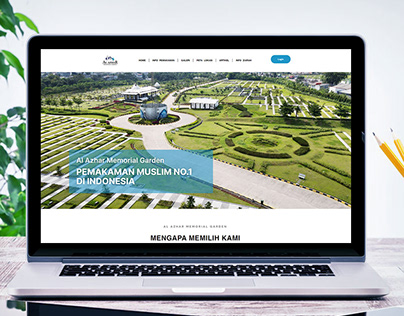Al Azhar Memorial Garden - Website Rebranding 2023