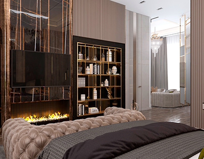 Luxury modern bedroom design
