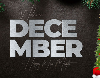 December New Month Flyer