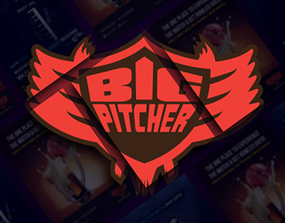 Big Pitcher | Posters & Menu Designs
