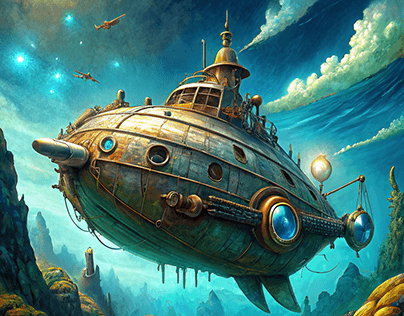 Nautilus - Captain Nemo - Jules Verne