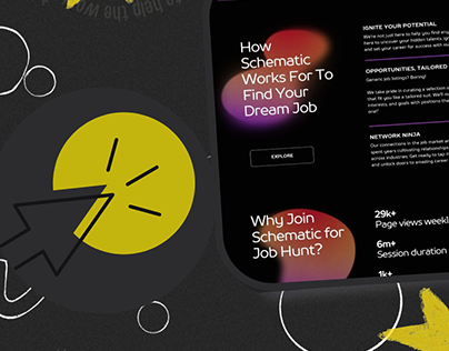 Schematic | Landing Page Design and Brand Voice