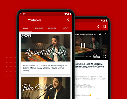 Youtubers - Android Youtube Channel App 4.0