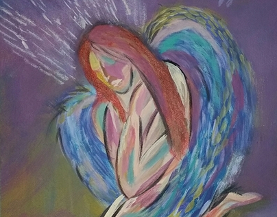 expressionistic style angel
