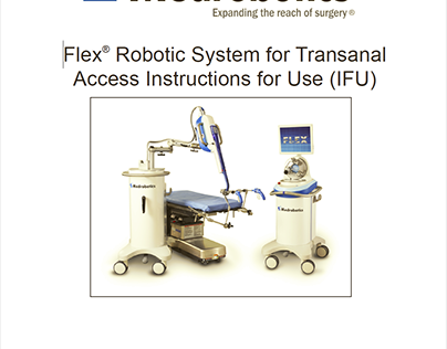 IFU ~ Medical Robotics Device