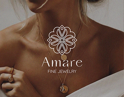 Amare Fine Jewelry Brand Identity