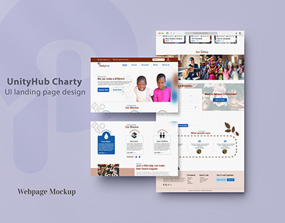 Charity/ Non- profit website design