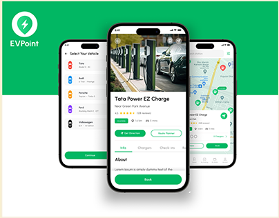 Electric Vehicle Charging Station App