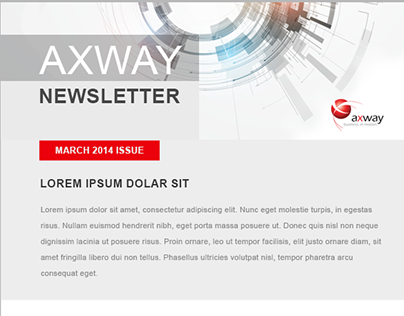 Axway Email Newsletter Template